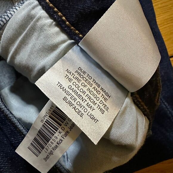 Quince stretch high rise kick flare jeans 27 - Picture 7 of 10